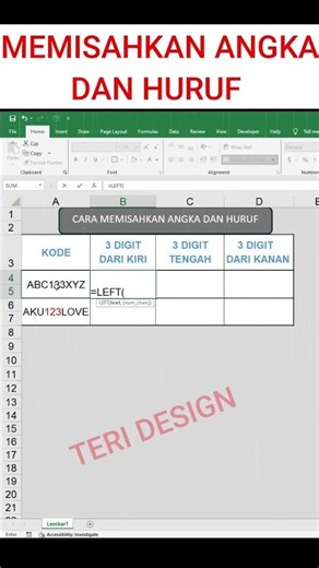 Tricks for separating numbers and letters in MS Excel