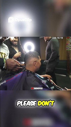 iShowSpeed’s CRAZIEST Hair Prank Ever 😂