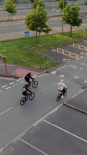 Rolling down the street….. 🚲 | Anthony Joshua