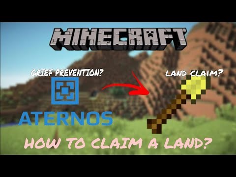 Minecraft Bedrock 1.20: Land Claim Tutorial & Grief Prevention Installation on Aternos Server!
