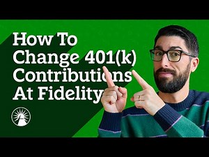 How To Change 401(k) Contributions | FidQs | Fidelity Investments