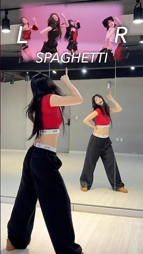 LE SSERAFIM (Le Seraphim) - SPAGHETTI Mirrored @LESSERAFIM_official #LeSeraphim #spaghetti