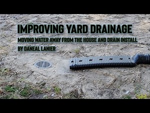 improving your yard drainage