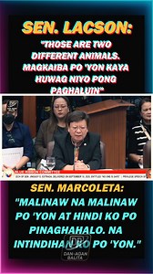 SEN. MARCOLETA NAGING PALABAN SA USAPING WITNESS PROTECTION PROGRAM KONTRA SA OPINYON NI SEN. LACSON #ShareThisPost #fypシ゚viralシfypシ゚ #shortsreels #viralreelsfacebook #followersreels #followersreelsfypシ゚viralシfypシ゚viralシalシ #followme #shortsvideos #reelschallenge | Dan-agan Balita | Facebook