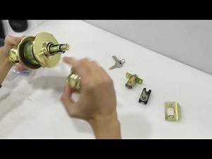 A-TECH Cylinder Door LockSet Tutorial (DL-587 Series)