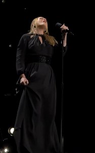 41K views · 2.1K reactions | Weekend 48. One and Only.✨ Dress: Custom Loro Piana #WeekendsWithAdele #CaesarsPalace #LasVegas | Day One Adele Fans | Facebook
