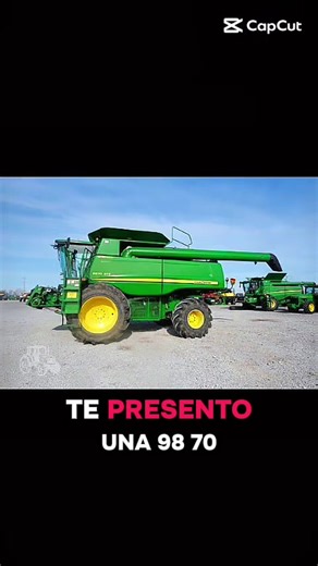 Cosechadora Jhon Deere 9870: Potencia y Eficiencia