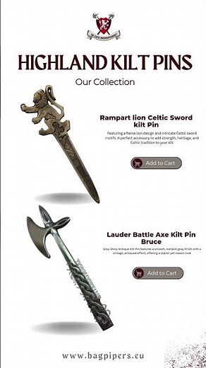 Highland Kilt Pins Collection