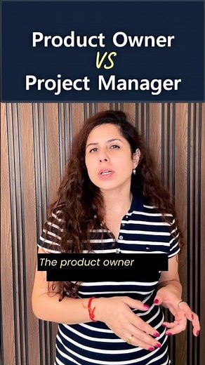 Product Owner vs Project Manager - What's the Difference? #projectmanager #agile #productowner