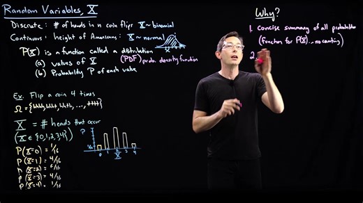 【概率与统计】Steve Brunton. 13 Random Variables and Probability Distributions