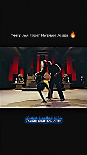 Tony jaa fight Nathan jones🔥 #tonyjaa #inspiration #motivational