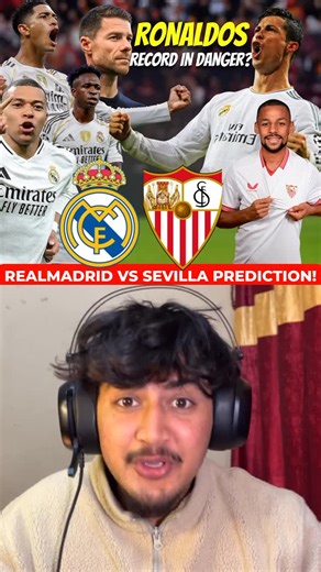 VigiWatches on Instagram: "Real Madrid Vs Sevilla Prediction!!🤯Mbappe Destroy Ronaldos Recordd??😍 #realmadrid #mbappe #ronaldo #record #bellingham #vinijr #laliga #sevilla #football #viralvideotiktok #mustwatch #footballnepal #viral #nepalfootball #vigiwatches #fyp #recommendations #lionelmessi #cristianoronaldo #cr7 @realmadrid"