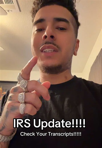 Irs update check your transcripts now! #irsupdate #irs #taxseason2026 #fyp