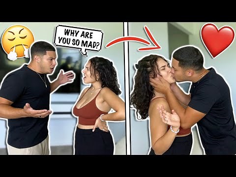 KISSING MY GIRLFRIEND IN THE MIDDLE OF AN ARGUMENT!! *GOES WELL*