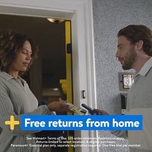 Get free delivery, returns from home, video streaming with Paramount & more with Walmart for half the price. | Walmart