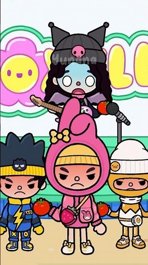 Evil Kuromi and poor Hello Kitty story toca boca || Toca life world #tocalifeworld