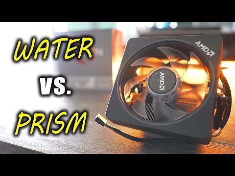 Wraith PRISM Vs. 360MM AIO Water Cooler for 3700X & 3900X