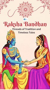 Raksha Bandhan is a widely celebrated Indian festival honouring the bond between siblings. Sisters tie a protective thread, or Rakhi, on their brothers' wrists, symbolizing their love and protection. The festival holds deep cultural and religious significance, with roots in Hindu mythology and diverse regional customs. Celebrated across India and by various religious groups, Raksha Bandhan has evolved into a symbol of unity and shared traditions. MyGovIndia Ministry of Information & Broadcasting