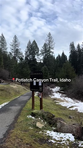 📍Potlatch Canyon Trail, Idaho #idaho #hike #potlatch