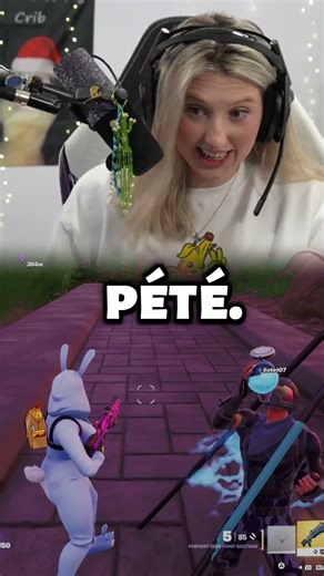 French lessons with Happy 😆 #fortnite #funny #happyhappygal #gaming #fortniteclips