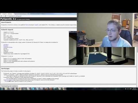 Pygame (Python Game Development) Tutorial - 91 - OpenGL Intro