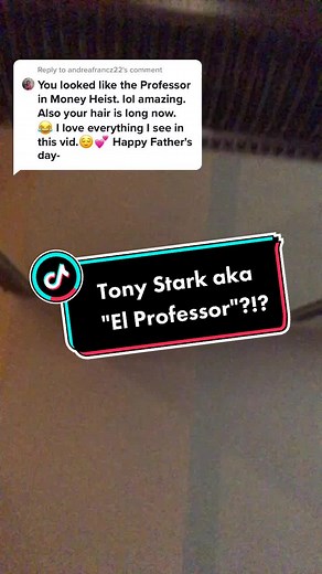 Reply to @andreafrancz22 🤷‍♂️ #tonystark #elprofessor #theprofessor #lacasadepapel #moneyheist #actor #chameleon Which character next? Comment👇