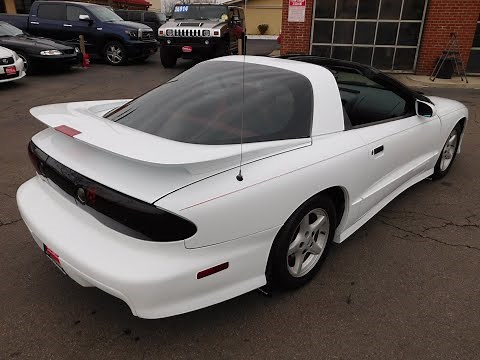1995 Pontiac Firebird Trans Am Coupe - T-Tops! 58,000 Miles, Red Interior, Many New Parts, Clean!