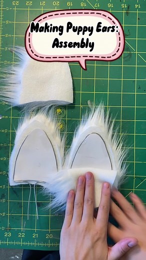 #crafttutorial#animalears#fauxfurears#puppyears#cosplayears#cosplaytutorial#earmaker