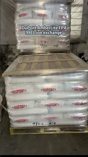 DuPont AmberLite FPA98CL ion exchange resin shipped to Suzhou
