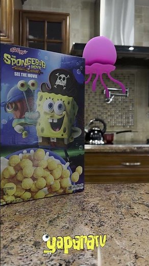 Kellogg’s SpongeBob Kelpo Cereal #spongebob #kelpo #spongebobsquarepants