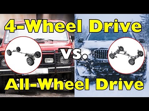 4-Wheel Drive vs. All-Wheel Drive: What's the Difference?