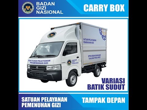 proses pembuatan stiker badan gizi nasional / stiker mobil sppg