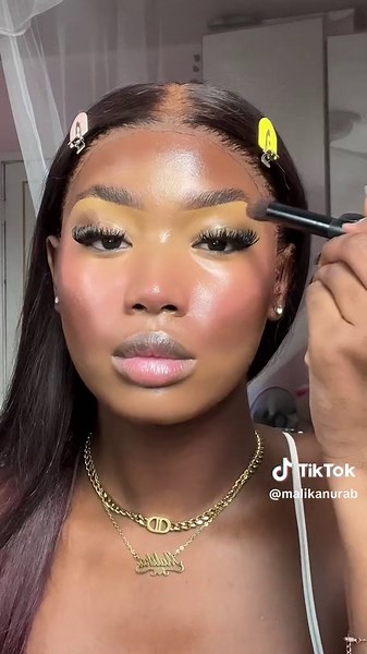 Dark Skin Makeup Tutorial with Butterscotch Born This Way Concealer