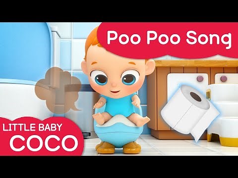 [Littlebaby COCO] 💩Poo poo Song🚽 | Preschool Song🎶 | Potty-train🧻 | good habbit song for Kids☺️