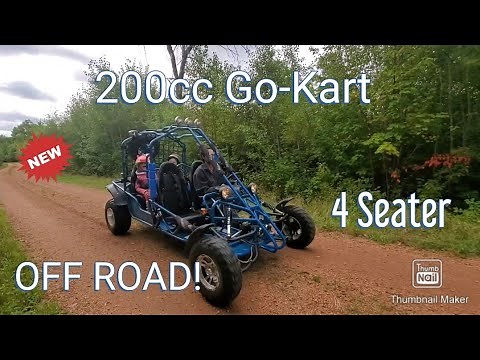 Dongfang DF200GHD 4 seater - OFF ROAD! Dune Buggy - Go Kart - Automatic Transmission, Reverse 200cc