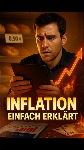 Was ist Inflation? Kurz & einfach erklärt! 💶 #Wirtschaft #InflationErklärt #Finanzwissen