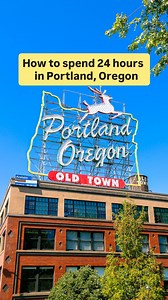 Portland walking tour itinerary (AD) 🌿 Portland is one of the best weekend getaways in the Pacific Northwest, and the best way to experience it is on foot! ✨ In just one day, you can explore farmers markets, riverside trails, bookstores, parks, and vibrant shopping streets, all without ever needing a car. We wore @duerperformance on our walk, which was SUPER comfortable for a day of walking. They were stretchy, breathable, and perfect for an active day around town! Here’s the perfect 1-day walk