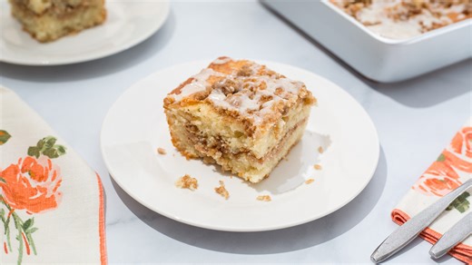 Copycat Starbucks Cinnamon Coffee Cake Recipe - Mashed