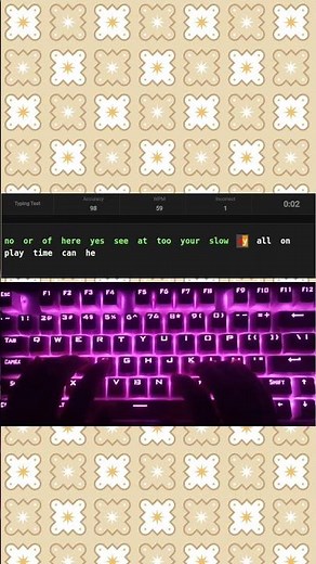Day 30 Typing Practice Test | Improve Speed & Accuracy | 10 Sec Challenge #mechanicalkeyboard