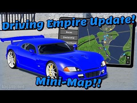 Driving Empire Update! | Mini-Map!! - Roblox