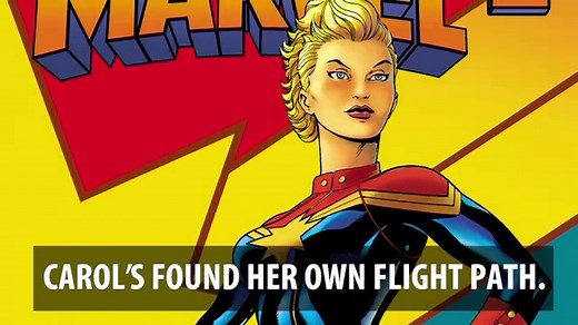 MARVEL 101: Captain Marvel: Air Force Officer Carol Danvers