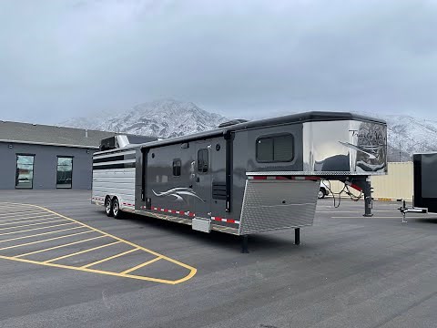 2023 Trails West 11x15 Living Quarters w/ Slide Out 17' Stock Comparment/Garage