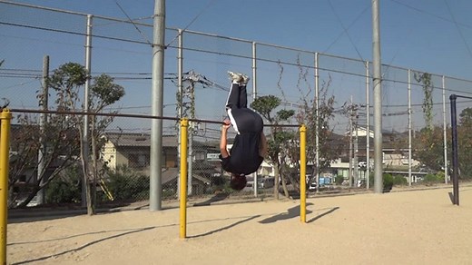 前回りおり-鉄棒技の正しい形とやり方・練習方法｜逆上がり習得のコツ