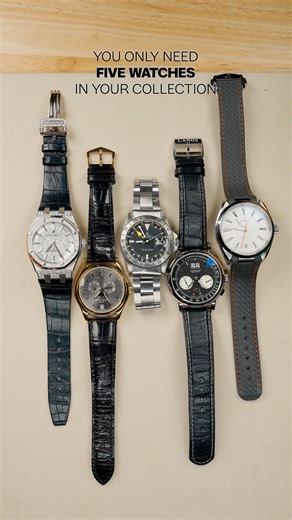 Introducing the ultimate 5-piece collection • Omega Seamaster Aqua Terra • Rolex Explorer II “Steve McQueen” • Audemars Piguet Royal Oak Diamond • Patek Philippe Annual Calendar • A. Lange & Söhne Datograph Up/Down Five icons. One collection. Which one’s calling your wrist? 🕰️✨ #WatchGoals #WristRoyalty Each of these pre-owned watches (and more) are available now on swisswatchexpo.com __ #watchcollector #watchfam #watches #luxurywatches #grailwatch #swisswatchexpo #watchaddict #watchpics #Omega