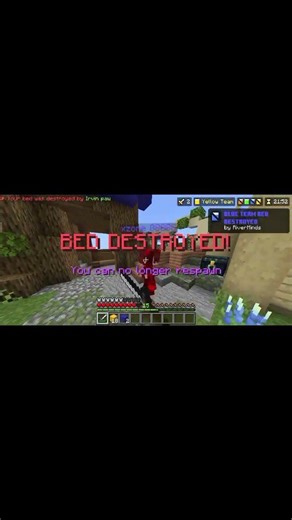 It's hard to Aim using a Controller #bedwars #minecraft #hive #shorts