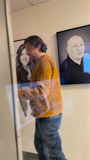 Look who we spotted in the hallway- @tyler_947wls | 94.7 WLS-FM