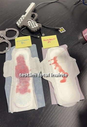 Testele de calitate nu mint!! 👏😍😍 #ciclumenstual #sanatateafemeii #absorbante #tampoane