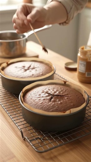 Peanut Butter Fudge Cake #peanutbutter #homemadefood #easyrecipe #chocolate #food