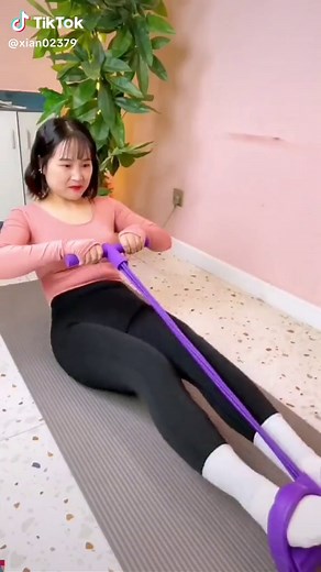 With this yoga pedal puller, you can easily get a good body at home # Recommended exercise equipment for home # home exercise