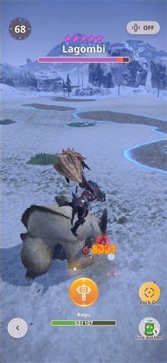 Monster Hunter Now: Hammer Impact Crater vs 10 🌟 Lagombi